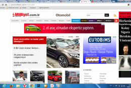 Milliyet.com.tr Sitesindeki Reklamımız
